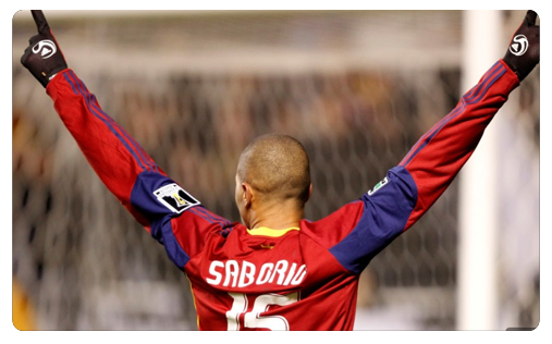 Saborio et Salt Lake en demie Saborio