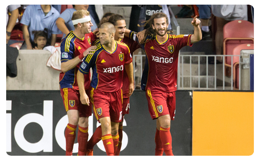 Real Salt Lake Pendant que les nerfs lachent ailleurs, le Real régale