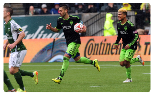 Clint Dempsey, l'un des héros du formidable Portland - Seattle