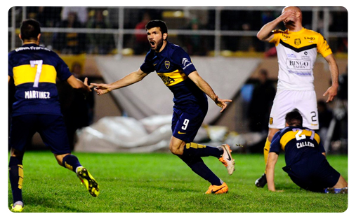 Gigliotti offre de l'air à Boca