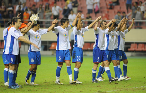 Shanghai en tête de la CSL. Shanghai