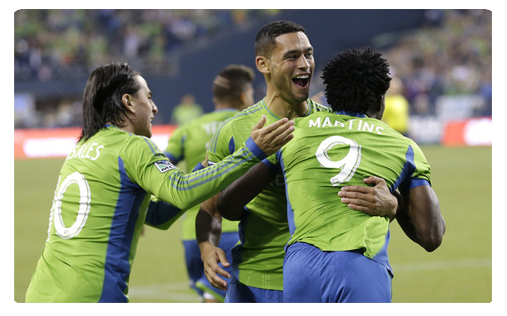 Seattle Sounders Seattle s'impose et prend les commandes de la MLS