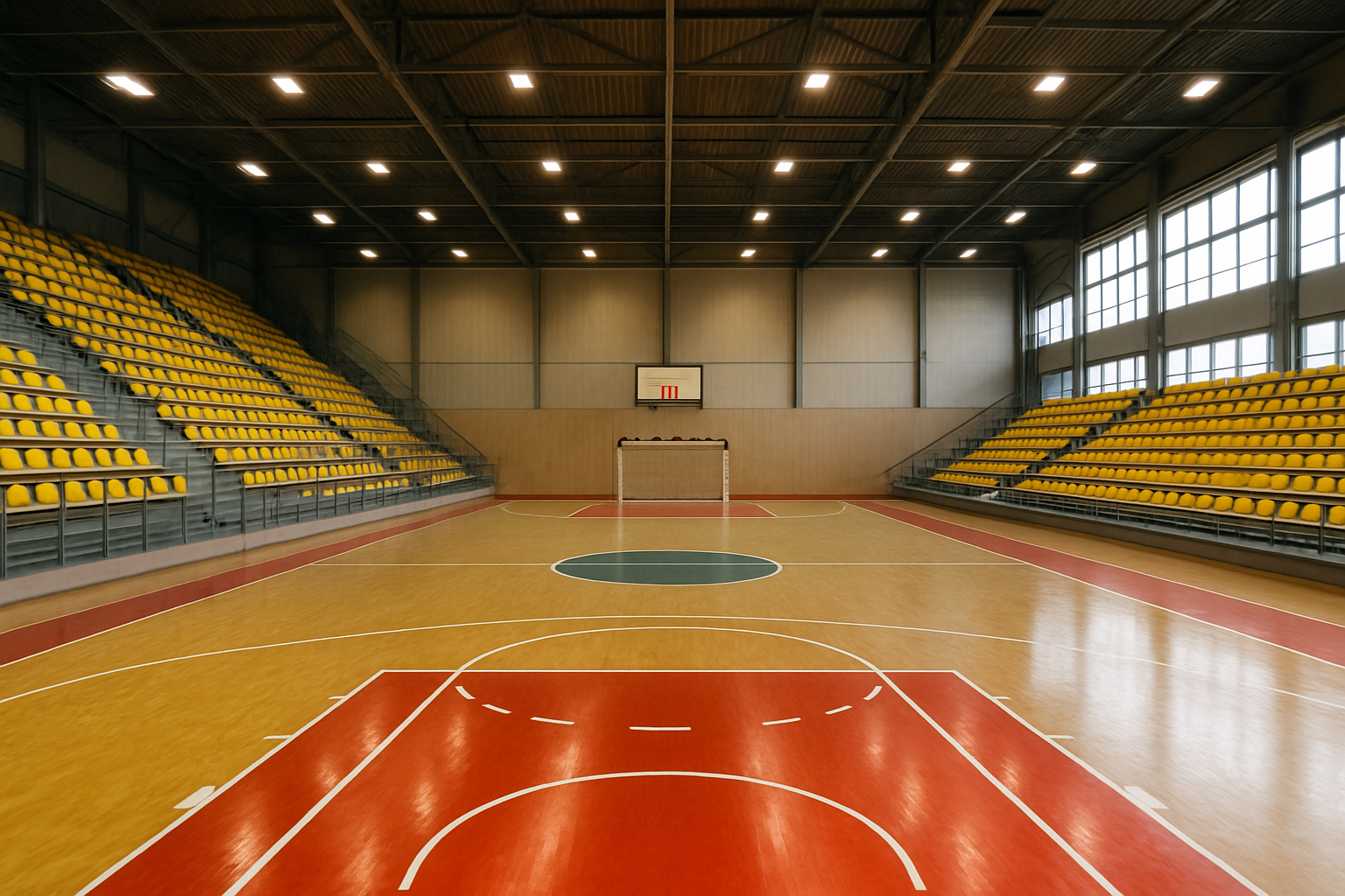 Installations sportives intérieures