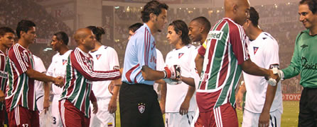 Finale aller de la Copa Sudamericana Fluminense, Liga de Quito